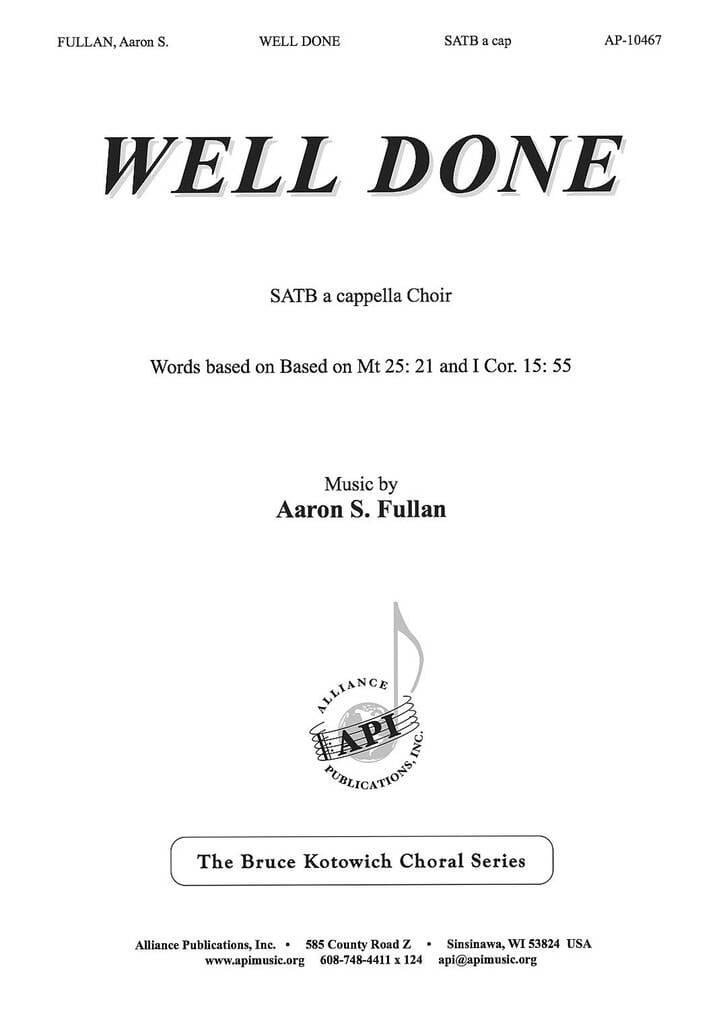 Well Done